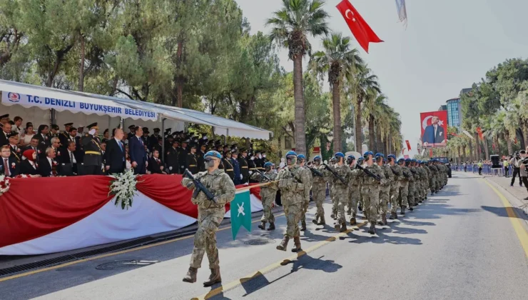 30 Ağustos Zafer Bayramı Denizli’de Coşkuyla Kutlandı