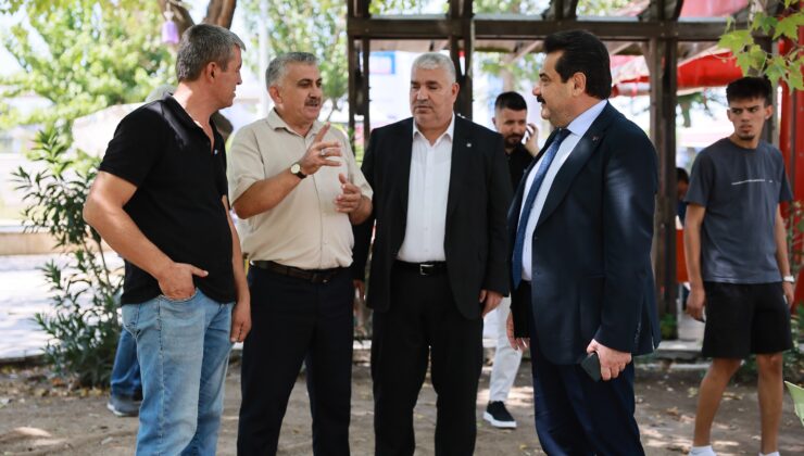 Başkan Ertemur Mahalle Ziyaretlerini Sürdürüyor