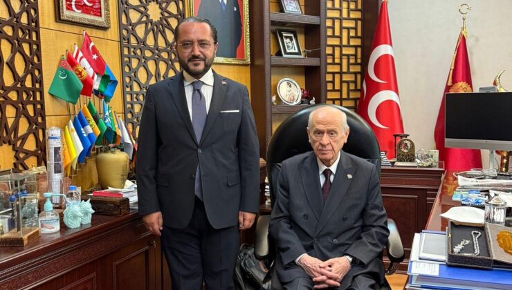 MHP İl Başkanı Yılmaz, Lider Bahçeli’yi Ziyaret Etti