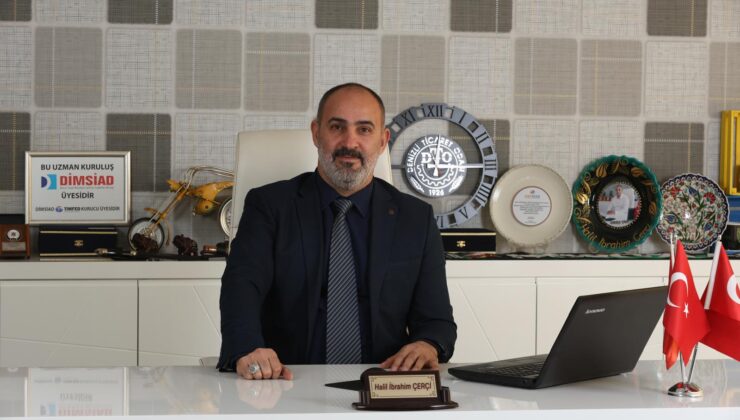 DİMSİAD Başkanı Halil İbrahim Çerçi, 30 Ağustos Zafer Bayramı’nı Kutladı