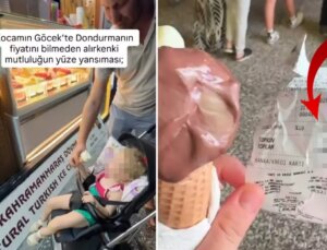 Dondurmaya ödediği para öyle böyle değil