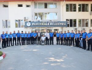Başkan Ertemur’dan Zabıta Haftası’nda Anlamlı Buluşma