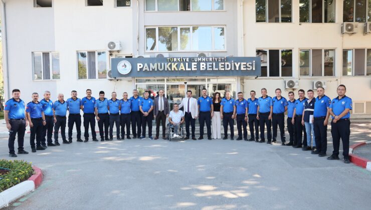 Başkan Ertemur’dan Zabıta Haftası’nda Anlamlı Buluşma