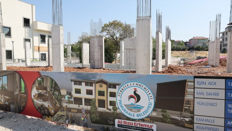 Pamukkale Belediyesi Gündüz Çocuk Bakımevi Yükseliyor