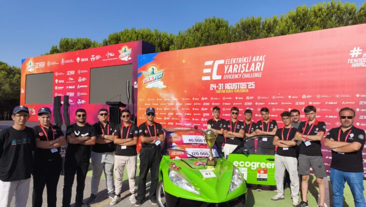 Dostek Koleji, Teknofest’ten Ödüllerle Döndü Elektrikli Araç Yarışları’nda 3 Kategoride Derece!