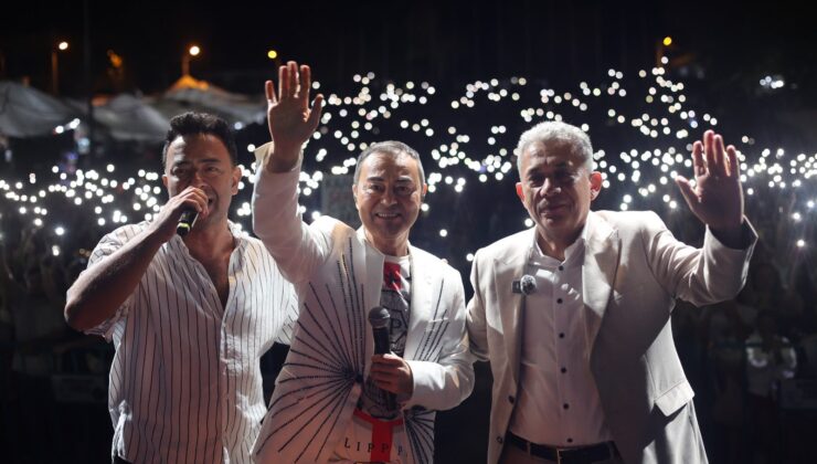 Denizli Çal’da Serdar Ortaç Rüzgârı