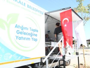 Pamukkale Belediyesi Geri Dönüşüm Bilincini Sokağa Taşıdı