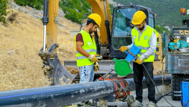 Büyükşehir DESKİ Çardak’a 17,5 Milyonluk Büyük İçme Suyu Yatırımına Başladı