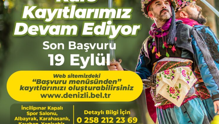 Büyükşehir’in Halk Oyunları Kurs Kayıtları Başladı