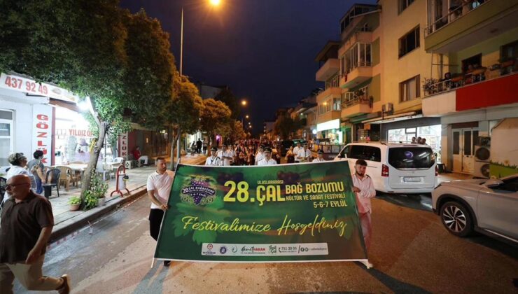 Çal’da Festival Şöleni Başladı