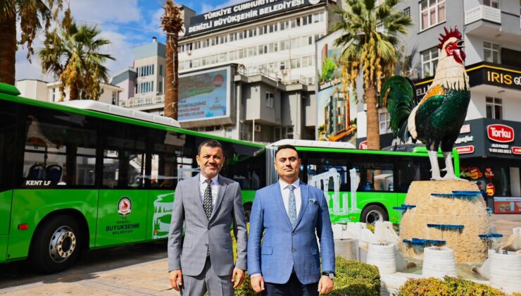 Denizli Büyükşehir Belediyesi Toplu Ulaşım Filosuna 30 Yeni Otobüs Kattı