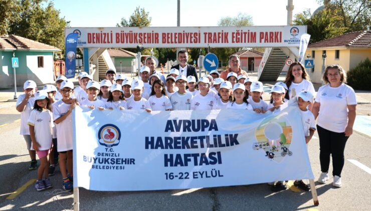 Denizli Büyükşehir’den Çocuklara Trafik ve Ulaşım Eğitimi