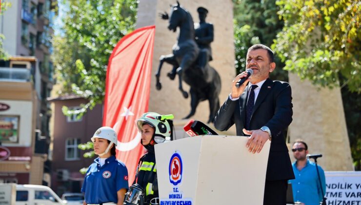Denizli Büyükşehir’in Ateş Savaşçıları 311. Yılı Gururla Kutladı