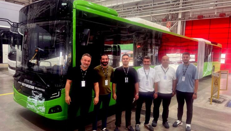 Denizli Ulaşımına Güç Katacak Yeni Otobüsler Yolda