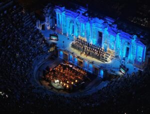 Hierapolis Antik Kenti Tarihi Konserle On Binleri Ağırladı