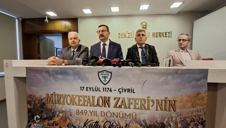 Denizli Miryokafelon Savaşı’nın 849’ncu Yıl Dönümünü Kutluyor
