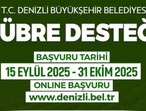 Denizli Büyükşehir’den Çiftçiye Gübre Desteği
