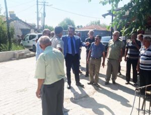 Başkan Ertemur, Yukarışamlı Mahallesi’nde Talepleri Yerinde Dinledi