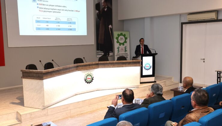 Denizli Osb ve Kosgeb İş Birliğiyle Destek Programları Sanayicilere Tanıtıldı