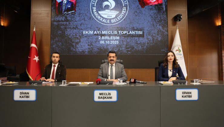 Pamukkale Belediyesi’nin 2026 Yılı Bütçesi Kabul Edildi