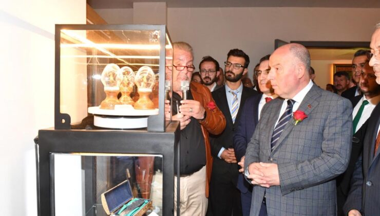 Denizli’de Mukaddes Emanetler Sergisi Açıldı