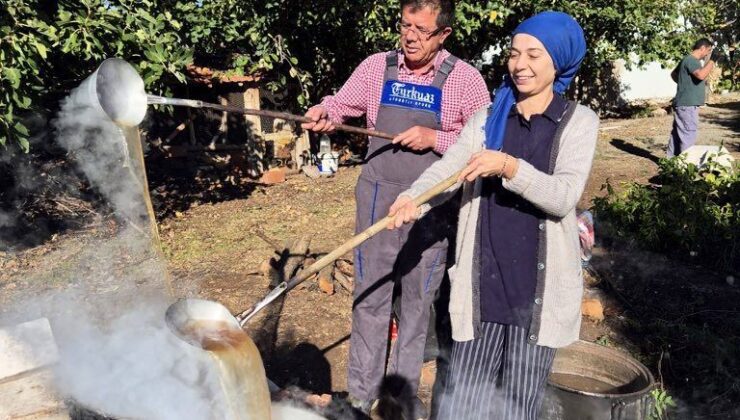 Zeybekci Baba Ocağında Tulum Giydi, Pekmez Kaynattı