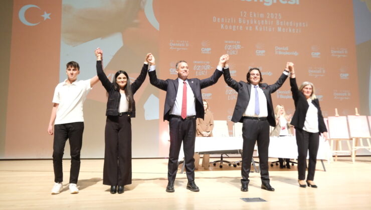 CHP Denizli İl Başkanı Ali Osman Horzum, Delegelerin Oylarıyla Yeniden Başkanlığa Seçildi