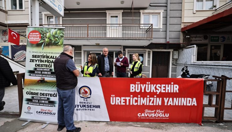 Denizli Büyükşehir, Çiftçilerin Sorunları Yerinde Dinliyor