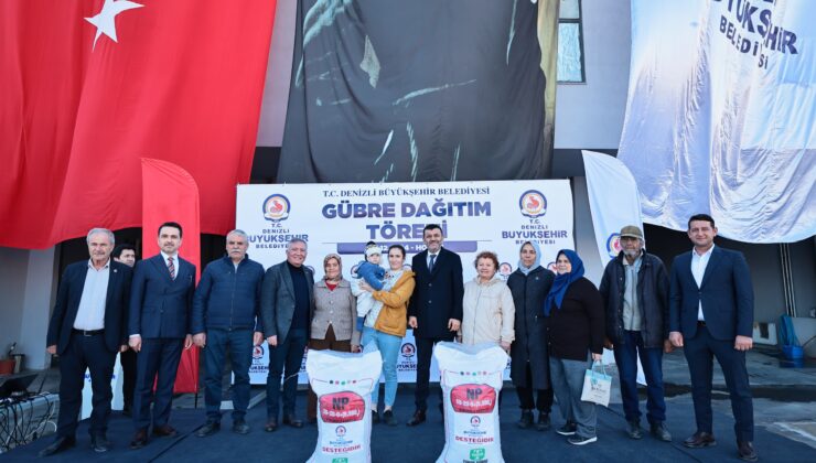 Denizli Büyükşehir’den Üreticiye Tam Destek