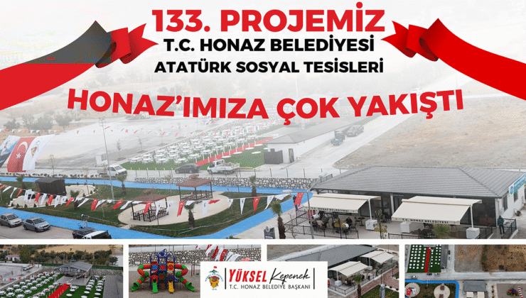 Resmi Reklam – Honaz Belediyesi 133. Projemiz