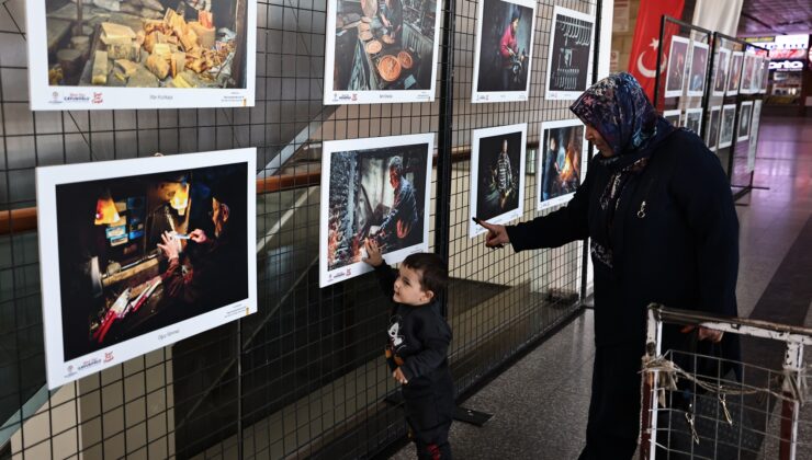 “Kaleiçi Çarşısı’nda Emek Ve Alın Teri” Sergisi Şimdi Otobüs Terminalinde