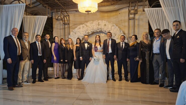 Nurten & Mesut Gür Çiftinin Oğlu İsmail Kaan ile Özlem & Erkan Sarıkaya’nın Kızı Dilay Dünyaevine Girdi