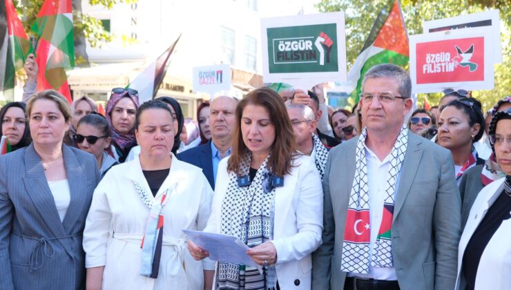 Gazze İçin Denizli’de “Sessiz Çığlık” Yükseldi!