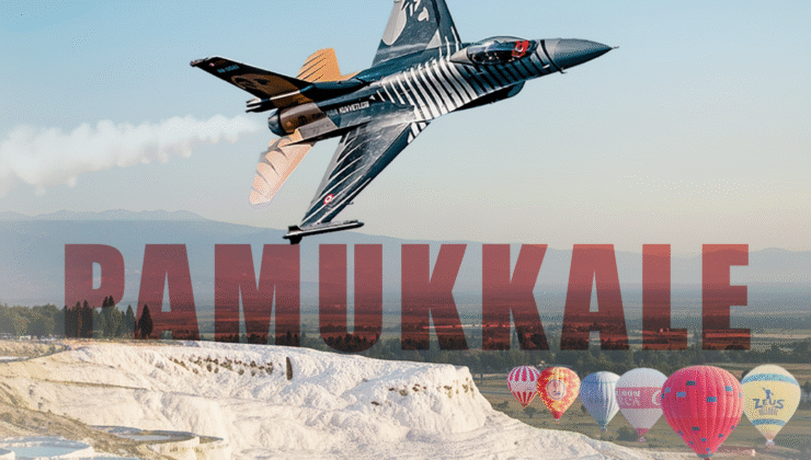 SOLOTÜRK, Pamukkale Semalarında Cumhuriyet Coşkusunu Göklere Taşıyacak