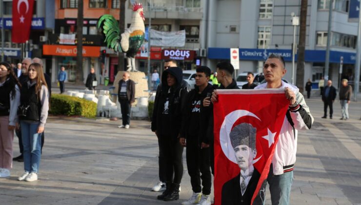 Denizli, Bu Sabah Saat 09.05’te Ata’sını Böyle Andı