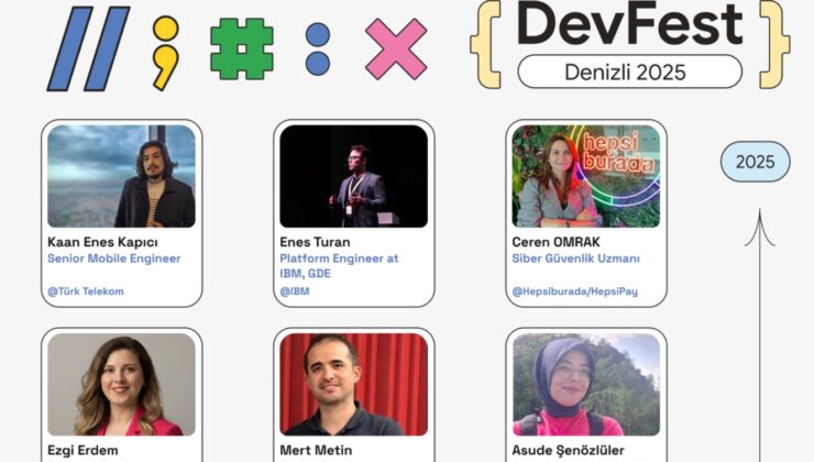 DEVFEST 2025, 29 Kasım’da Denizli’de Teknoloji Tutkunlarını Buluşturuyor!