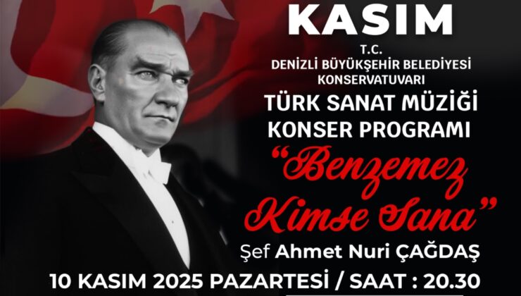 Büyükşehir’den 10 Kasım’a Özel Anma Programı