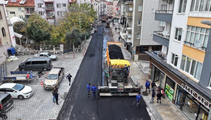 Büyükşehir’den Değirmenönü’ne Sıcak Asfalt Çalışması