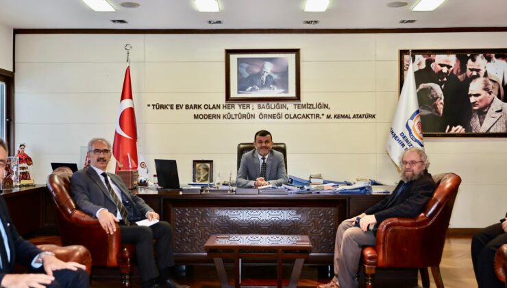 Japon ve Türk bilim insanlarından Denizli Büyükşehir’e Ziyaret