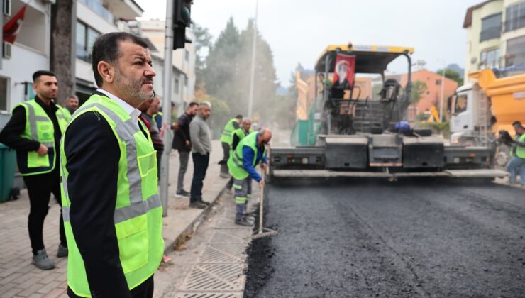 Kınıklı’da Yol Konforu Artıyor Başkan Çavuşoğlu Çalışmaları Yerinde İnceledi