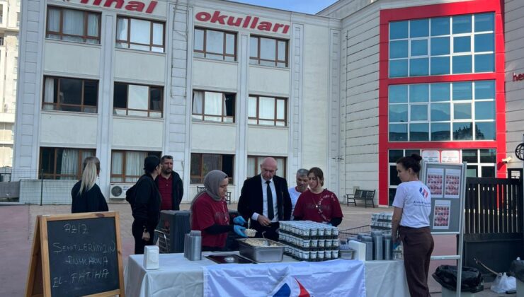 Denizli Final Okulları’ndan Şehit Olan Kahraman Mehmetçiklerimize Vefa: Pilav Hayrı Düzenlendi