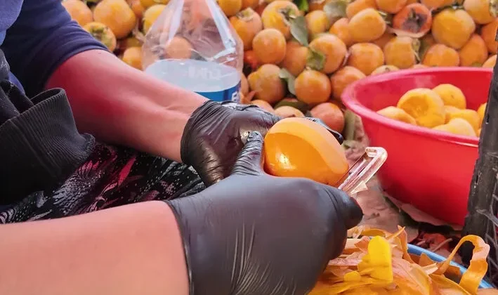 Cennet Hurması Cips Paketlerine Girecek