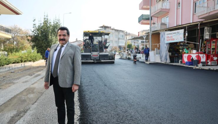 Pamukkale Belediyesi’nden Yol Yenileme Atağı: Sıra Kılıçarslan Caddesi’nde