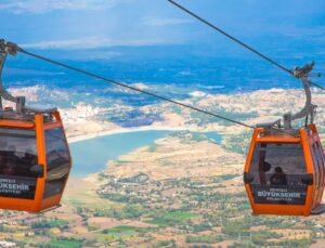 Denizli Teleferik’te Halatların Kurulumu Başladı