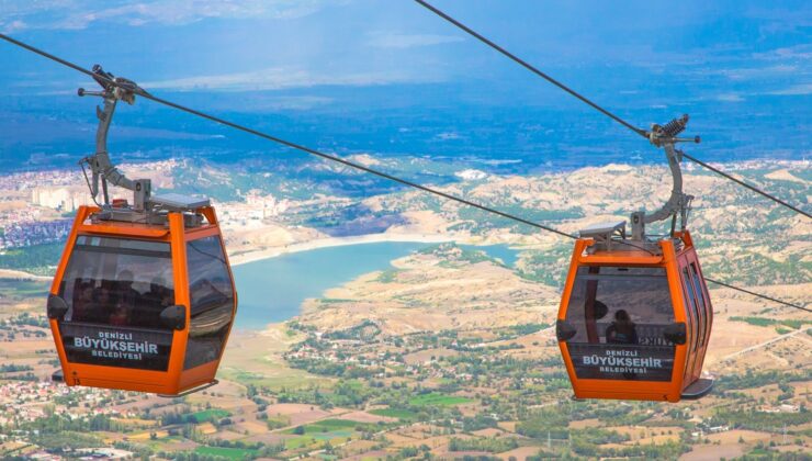 Denizli Teleferik’te Halatların Kurulumu Başladı