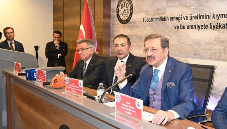 Erdoğan’a, TOBB Başkanı’ndan Övgü Üstüne Övgü