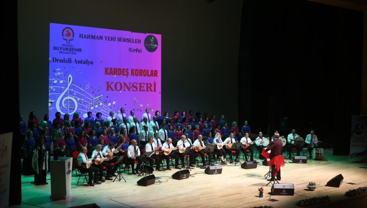 Denizli Büyükşehir’den ‘Kardeş Korolar Konseri’