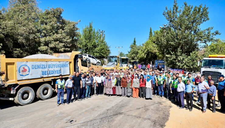 Denizli Büyükşehir’den Babadağ’a hizmet atağı