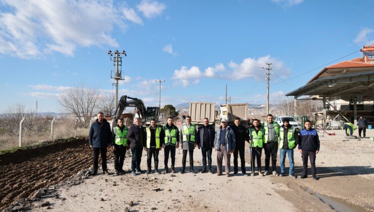 Kaklık Mağarası yolu Büyükşehir’le Yeni Çehresine Kavuşuyor