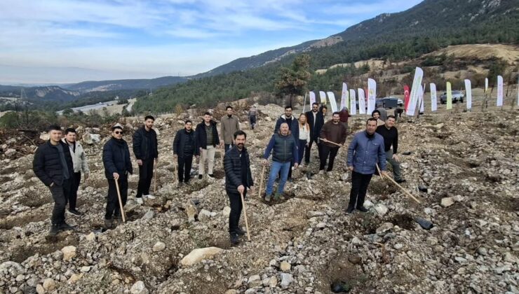 Genç MAKSİAD, Yanan Ormanlık Alanlara Yeni Fidanlar Dikti